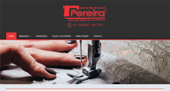 Desktop Screenshot of pereirapointdasmaquinas.com.br