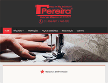 Tablet Screenshot of pereirapointdasmaquinas.com.br